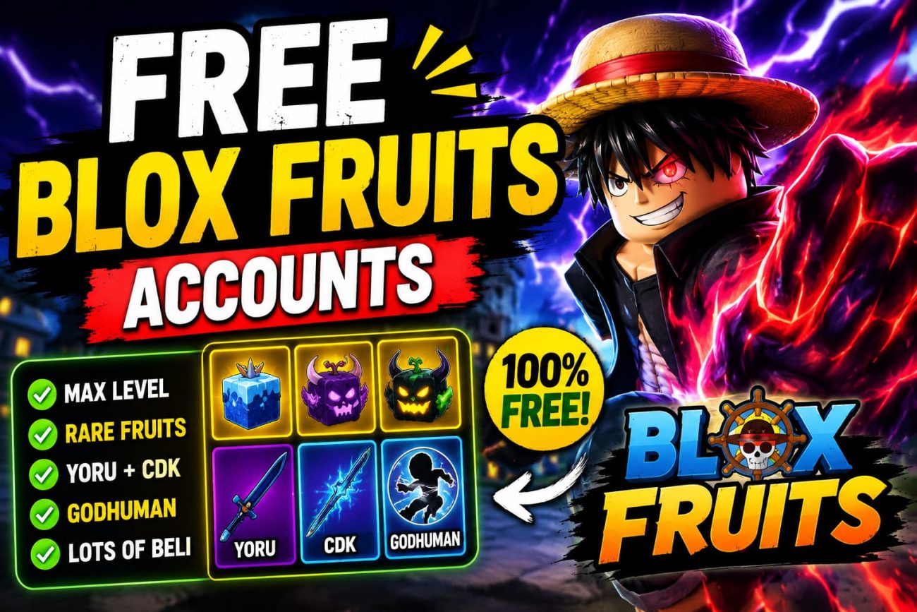 Claim Free Blox Fruits Accounts & passwords: A Complete Guide for New Players