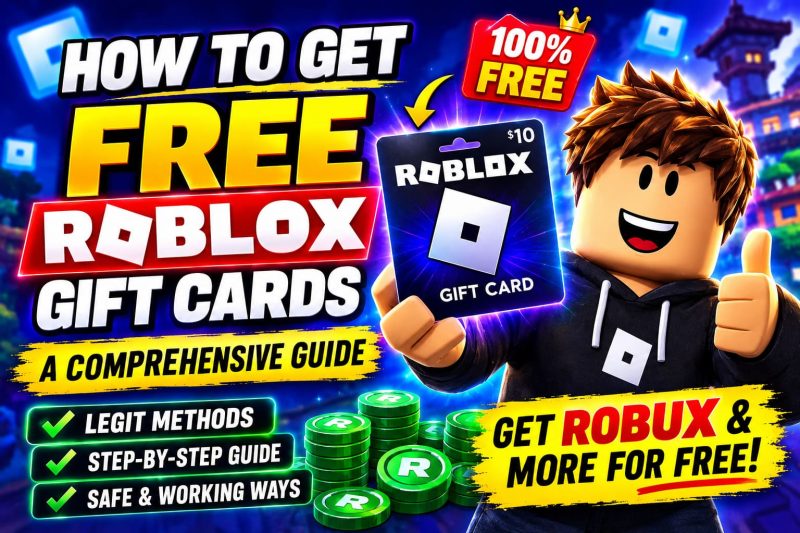 How to Get Free Roblox Gift Cards: A Comprehensive Guide
